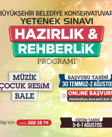 Öğrencileri yetenek sınavına hazırlayacaklar