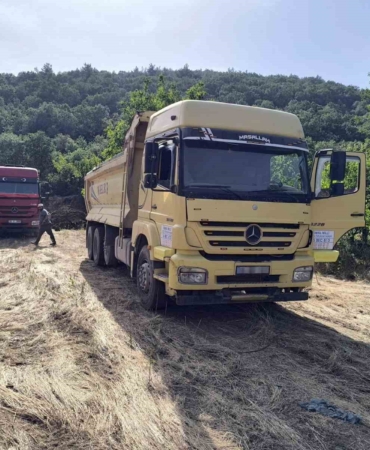 Osmangazi’de kaçak hafriyat dökenlere ceza