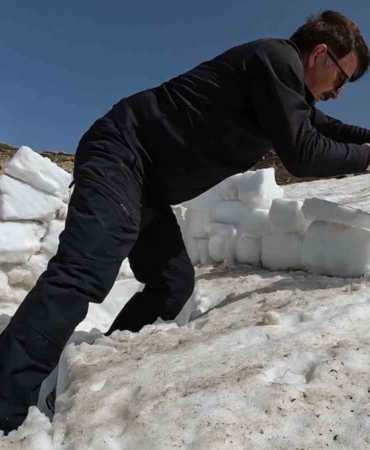 (Özel) Yaz mevsiminin ortasında iglo keyfi