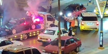 Pendik’te asker eğlencesinde caddeleri trafiğe kapattılar