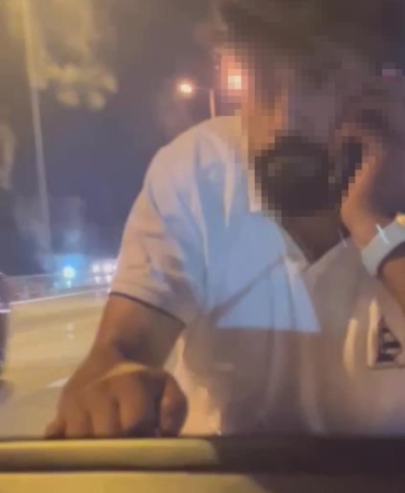 Pendik’te tartıştığı sürücünün önünü kesti, kaputa yatarak gitmesini engelledi