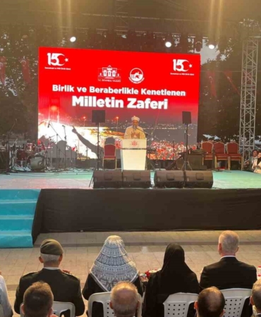 Saraçhane Parkı’nda “15 Temmuz Demokrasi ve Milli Birlik Günü” programı düzenlendi