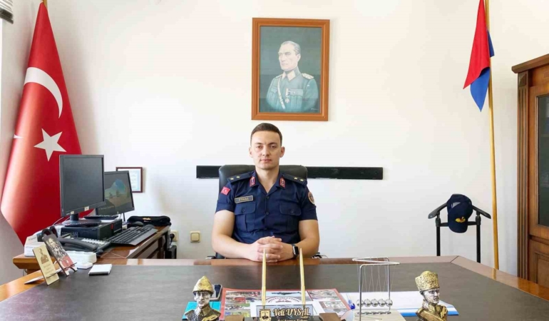 Saray İlçe Jandarma Komutanlığına Üsteğmen Uysal atandı