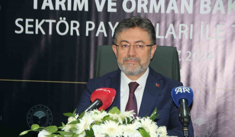 Tarım ve Orman Bakanı Yumaklı: "Gıda milliyetçiliği diye bir kavram ortaya çıktı"