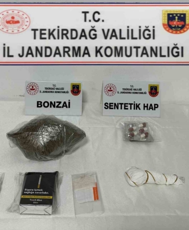 Tekirdağ’da 5 kişi uyuşturucudan yakalandı