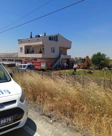 Tekirdağ’da çiftlikte yangın