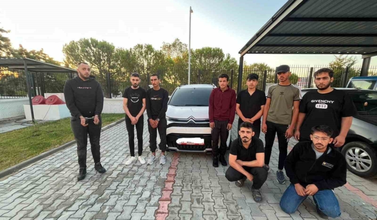 Tekirdağ’da göçmen kaçakçılığı operasyonu: 8 göçmen ve 1 organizatör yakalandı