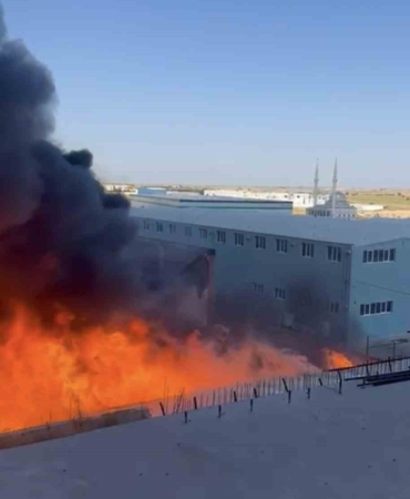 Tekirdağ’da kimya fabrikasında yangın