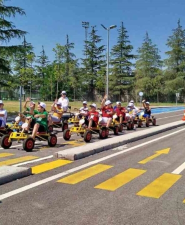 Trafik Eğitim Parkında yaz eğitimleri başladı
