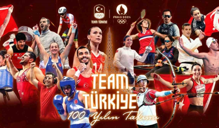Türkiye, Paris 2024 Olimpiyat Oyunları’nda 102 sporcu ile yer alacak