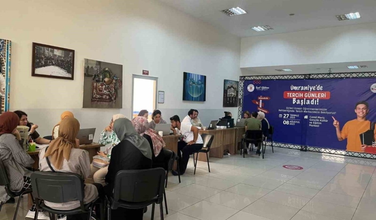 Ümraniye’de tercih günleri başladı