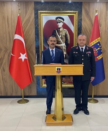 Vali İlhami Aktaş’tan veda ziyaretleri