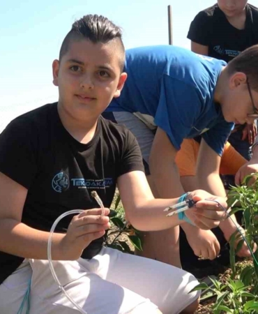 Yalova’da ilkokul öğrencileri tarımsal sulama için kodlama geliştirdi