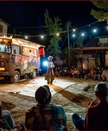 Yönetmen Erkan Can ve Oyuncu Bilal Çatalçekiç’le Karavan Tiyatrosu Ataşehir’de