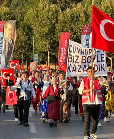 30 Ağustos Zafer Bayramı Üsküdar’da coşkuyla kutlandı