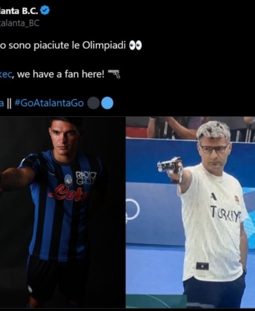 Atalanta’nın yeni transferi Bellanova’dan Yusuf Dikeç pozu