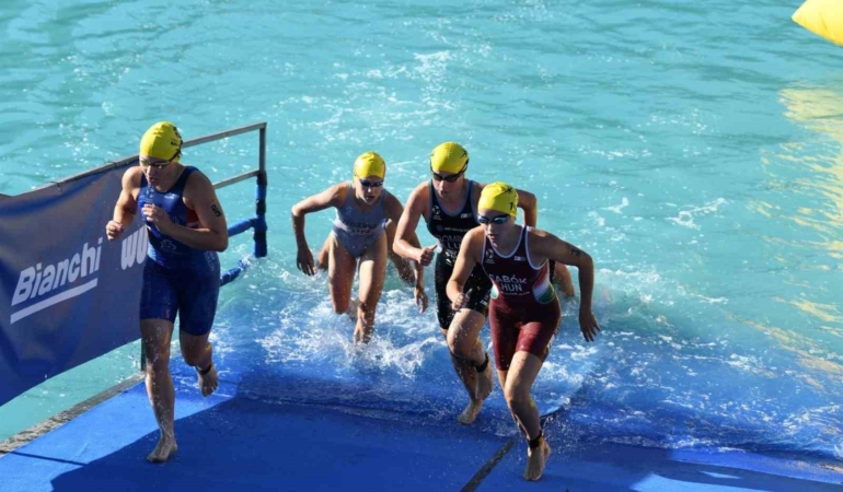 Avrupa’da triatlonun kalbi Balıkesir’de atıyor