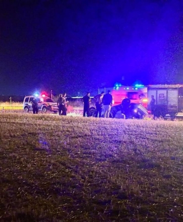 Babaeski’de ters dönen otomobilin sürücüsü yaralandı