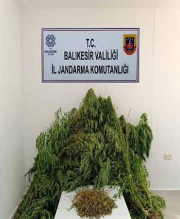 Balıkesir’de uyuşturucu operasyonu, 2 şüpheli yakalandı