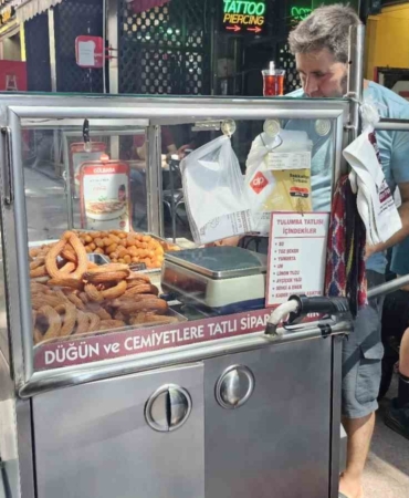 Bandırma’da tatlılar artık daha hızlı, Adanalı ustadan elektrikli çözüm