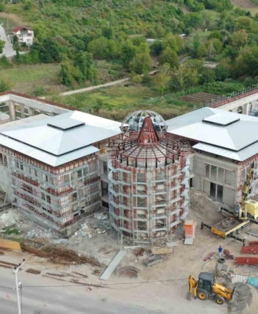 Başiskele Yeniköy Termal Tesisinde çalışmalar sürüyor