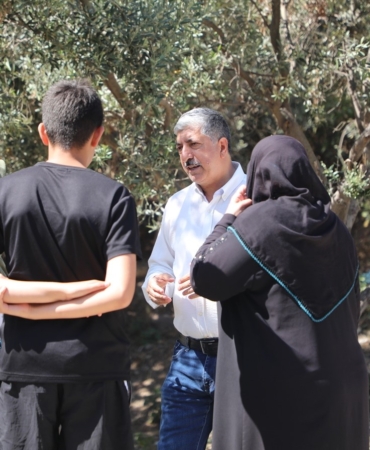 Başkan Ömeroğlu vatandaşlarla bir araya geldi