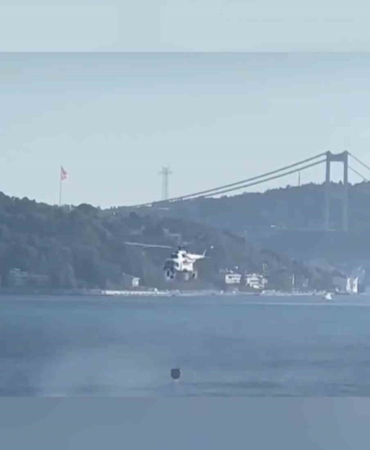 Beykoz’da ormanlık alanda yangın