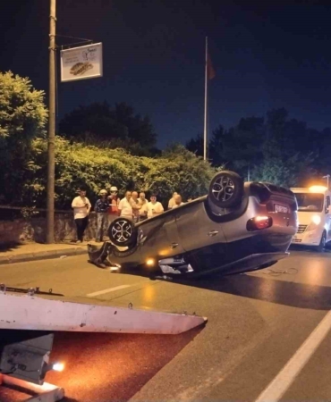 Beykoz’da trafik kazası: 1 yaralı