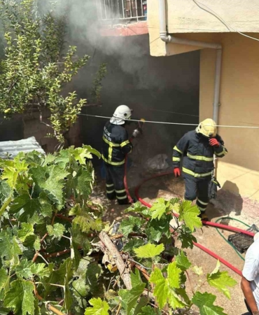 Bilecik’te kömürlük yangını