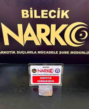 Bilecik’te uyuşturucu operasyonu