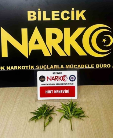 Bilecik’te yakalanan şüphelinin üzerinde uyuşturucu madde ele geçirildi