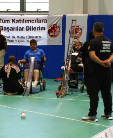 Boccia Türkiye Şampiyonası başladı