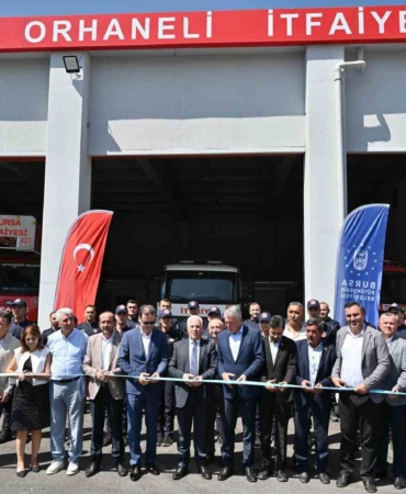 Bursa Büyükşehir’den dağ yöresine yeni itfaiye istasyonu