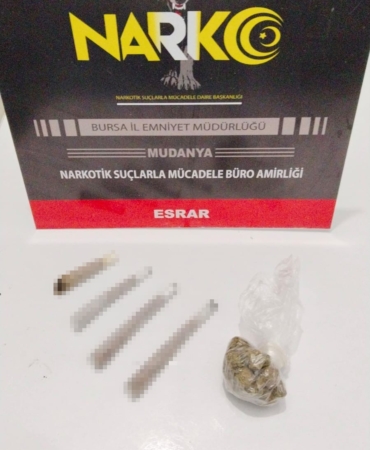 Bursa polisinden uyuşturucu operasyonu