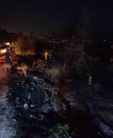 Bursa’da korkutan orman yangını