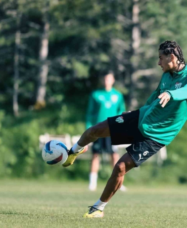 Bursaspor şut çalıştı