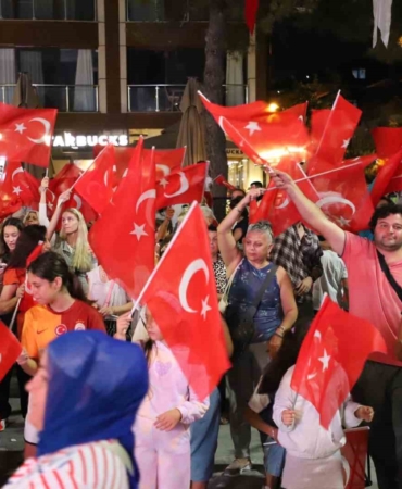 Büyükçekmece’de zafer bayramı kutlaması