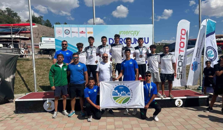 Büyükşehir kano takımı Türkiye Şampiyonu oldu