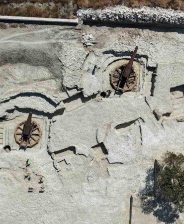 Çanakkale Savaşları’ndan kalma 109 yıllık top mevzileri gün yüzüne çıkarılıyor