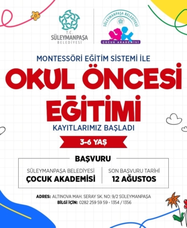 Çocuk akademisi kayıtları başladı