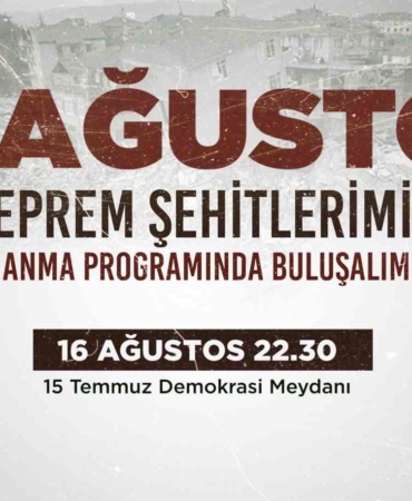 Depremin 25’inci yılı Demokrasi Meydanı’nda anılacak