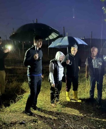 Dolu ve yağmur tarım arazilerini vurdu