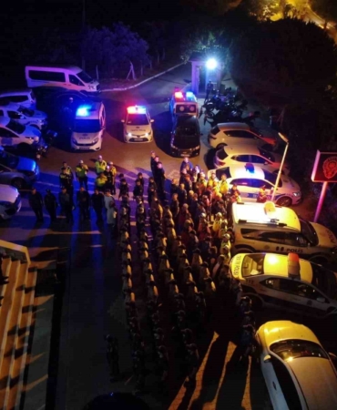 Erdek’te dron destekli huzur operasyonu