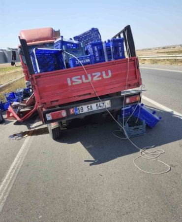 Ergene’de trafik kazası: 1 ölü
