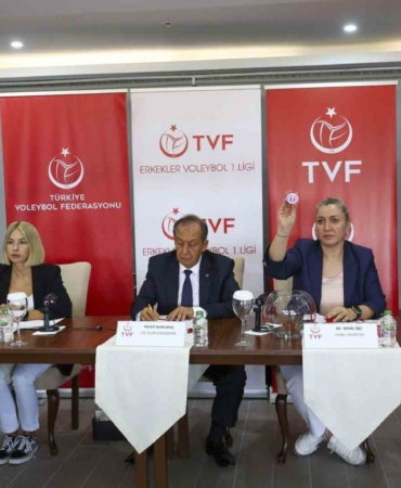 Erkekler Voleybol 1. Ligi’nde 2024-2025 voleybol sezonu fikstürü çekildi