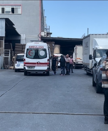 Esenyurt’ta iş yerinde feci kaza: 1 ölü, 1 yaralı