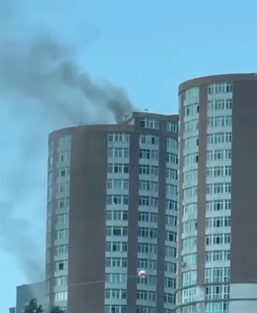 Esenyurt’ta korkutan yangın, mahsur kalan 1’i çocuk 4 kişi kurtarıldı