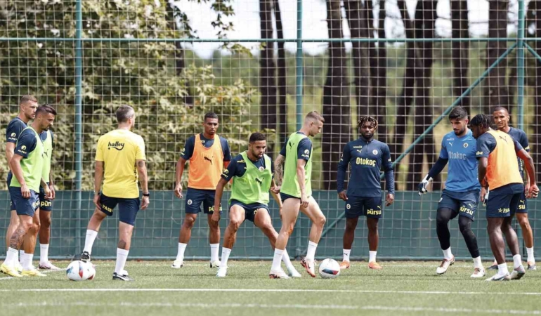 Fenerbahçe’de Lille maçının hazırlıkları tamamlandı