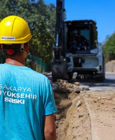 Geyve’nin 6 mahallesine 10 bin metrelik yeni içme suyu hattı