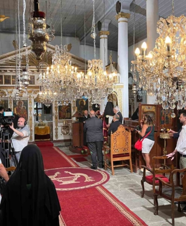 Gökçeadalı Rumlar Meryem Anayı andı